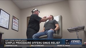 'Balloon' procedure brings relief to sinus suffering