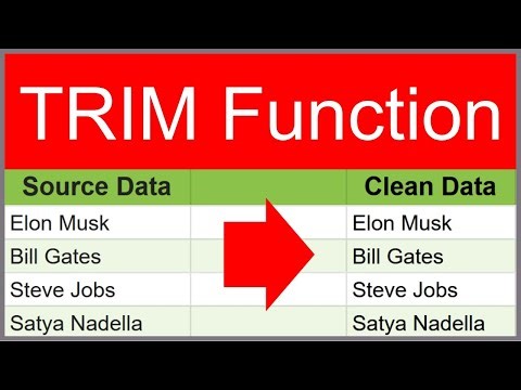 How to Remove Extra Spaces in Google Sheets (TRIM Function)