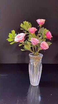 Flower Arrangement with Pink Roses #花藝 #flowerarrangement