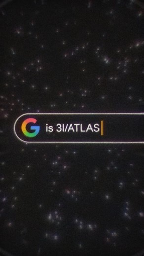 Google on Instagram: "3I/ATLAS is passing by and lighting up the internet. Curious what all the static is about? Try searching “3I/ATLAS” for a front-row seat."
