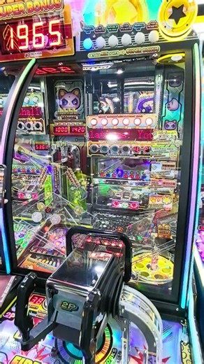 Coin pusher game machine #Pinball machine game console#coinpusher #pushcoinsgamemachine