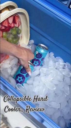 Collapsible Hard Cooler, Keeps ice Cold for up to 55 Hours,#amzonmustbuy#home#smartgadgets #review
