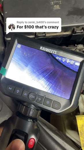 This borescope is perfect for more than just mechanics #borescope #mechanic