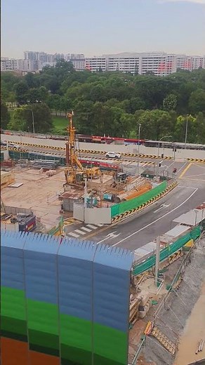 “Massive MRT Construction in Singapore | Cross Island Line Progress 2025. #explore #travel