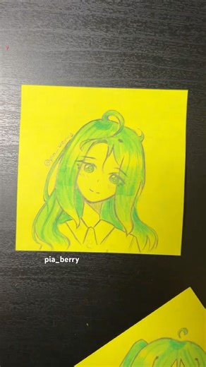 Introducing… my two main OCs!!✨✨ #art #stickynotes