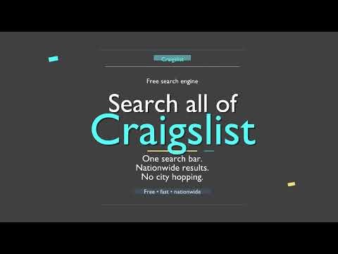 How To Search All of Craigslist Nationwide USA Free - howtoselloncraigslistebook.com
