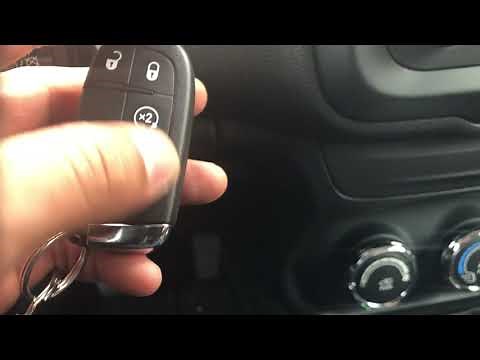PANIC ALARM ON/OFF BUTTON Instructions - JEEP RENEGADE - HOW TO