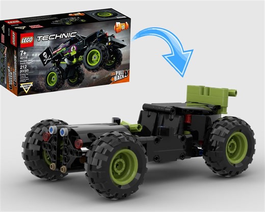 LEGO MOC-122232 Retro Sport Car 42118 Alternative (Technic 2022)