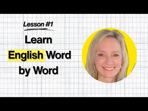 Lesson 1 - Learn English Word by Word