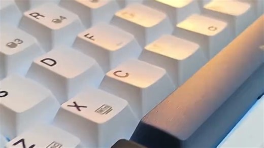 KEMOVE_K98SE_单模有线灯带机械键盘客制化游戏电竞笔记本电脑办公吃鸡全键无冲键盘_K98SE_雪域蓝_定制红轴