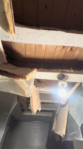 ROCKWOOL Thermal / Sound Ceiling Insulation in Progress