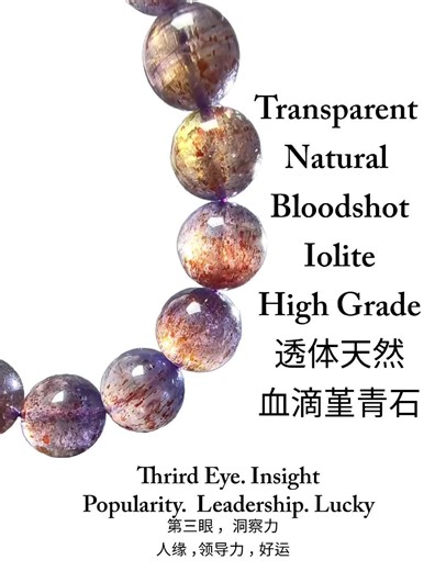 Discover the Power of Iolite Crystals and Bracelets