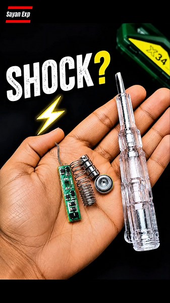 Tester Shock Kyu Nahi Deta? 😳⚡ #electrical #electronic #electric #shorts