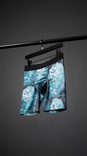 BN3TH on Instagram: "Designed for Comfort..Styled by Kris ‘KUPS’ Kupskay Canadian artist Kris Kups has been creating bold designs with us for years — and now he’s unleashed his latest: a Godzilla-inspired illustration on our Pro Agua X underwear. Built for performance in and out of the water, this style fuses art with innovation: ✔️ Quick-dry, water-repellent fabric for all-day comfort ✔️ Ultra-lightweight + breathable ✔️ The Original 3D Pouch® for unrivaled support ✔️ Sustainable construction f