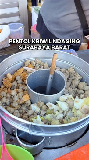THE TASTIEST ROUGH-TEXTURED PENTOL IN WEST SURABAYA #surabayaculinary #pentol