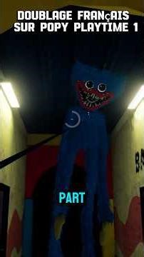 Les voix de Poppy Playtime en français 🇫🇷 #doublage#poppyplaytime #shorts