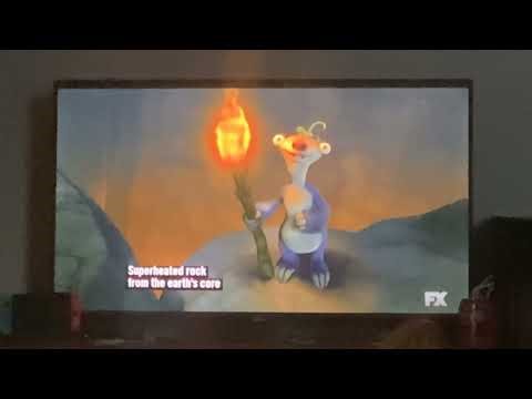 Ice age: the meltdown Sid shots singing along FX Airing