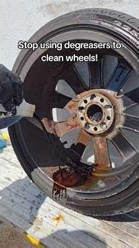 Best wheel cleaner isnt a degreaser! Dura-coating.com