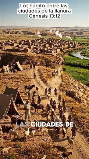 Lot habitó entre las ciudades de la llanura | Génesis 13:12