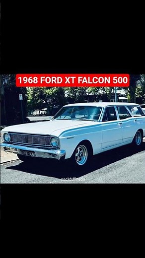 1968 FORD XT FALCON 500 STATION WAGON