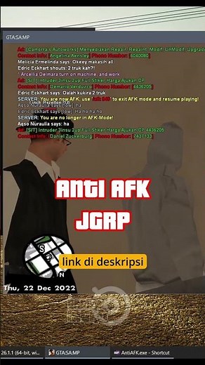 Bot Anti AFK JGRP dengan Auto Ketik