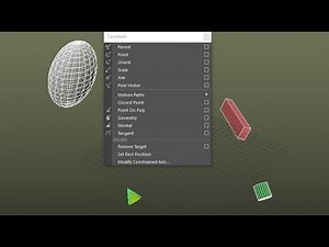 Maya: The Basic Constraints