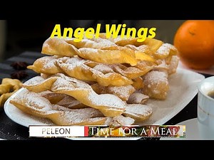Angel Wings - Polish Faworki, step-by-step