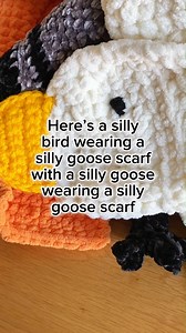 14K views · 95 reactions | Feeling silly? Make one of these patterns that are for the birds! Goose Scarf: Goose Plush: https://bit.ly/3U3NL7h Pigeon Plush: https://bit.ly/3UbjvaN | Yarnspirations | Facebook