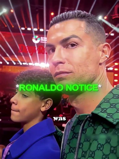 Why This Heartwarming Moment Between Ronaldo and His Son Went Viral