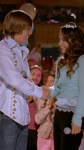 The countdown begins with Troy and Gabriella.✨ Stream High School Musical on Disney . | Disney