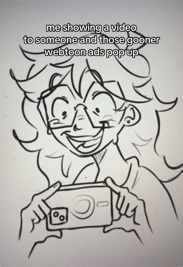 Frustrations with Webtoon Ads for Digital Artists