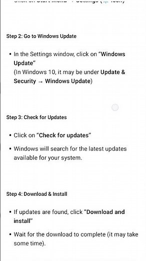 How to update the windows 11 steps #microsoft #windows10 #windows #update