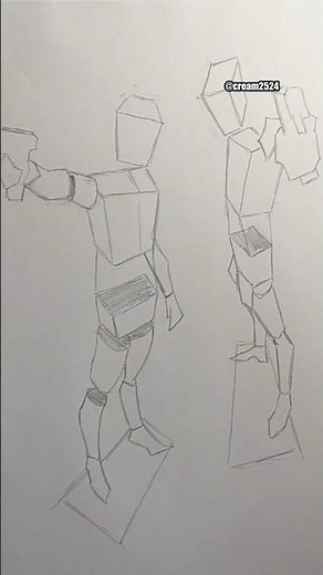 【NO.357】なぜか上手く描けない人へ：図形から始める人体デッサン #drawing #technique