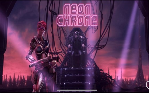 【朋克大暴走/Neon Chrome】血腥大地开发商10tons出品的赛博朋克风上帝视角肉鸽双摇杆射击游戏ios版试玩#390