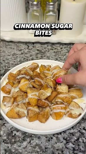 Cinnamon Sugar Bites 🤤 | Easy Dessert