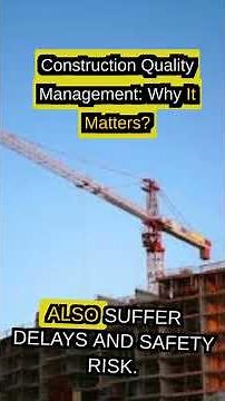Construction Quality Management: What is a CCQM?