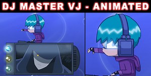 DJ MASTER VJ - ANIMATED
