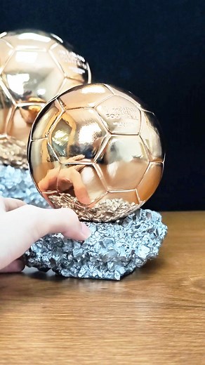 Ballon d'Or Trophy 🏆 3 Sizes: 8cm/16cm/31cm – Choose yours! ⚽ Iconic Ballon d'Or, fan-favorite piece 🖥️ Great for desks, shelves, football collections ✨ Celebrate soccer’s top honor daily! | Victory Trophy & Medal Co., Ltd