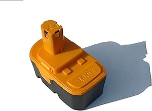 Replacement for Ryobi 18V Battery (1300mAh NICD) - Compatible with P100 P501 P300 P3200 P230 P700 P600 P530 P521 P510 P250 P221 P200 P500 P430 P420 P400 P240 P310 P220 P211 P740