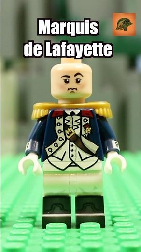 American revolution war minifigure Marquis de Lafayette #americanhistory #americanrevolution