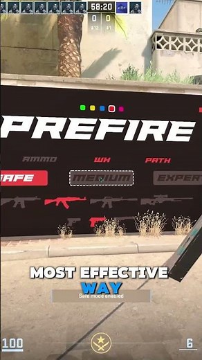 How to get better CROSSHAIR PLACEMENT! #cs2 #counterstrike #ad