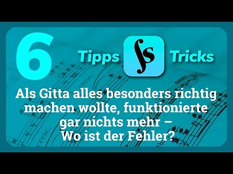 (6) Planning libraries effectively – forScore tutorial in German – Tips & Tricks Episode 6