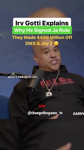 Record producer Irv Gotti explains why he signed rapper Ja Rule to his record label. #irvgotti #jarule #DMX #jayz #defjam #187inc #hiphop #hiphopmusic #rap #rappers