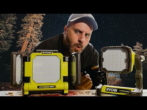 RYOBI Tool releases two new shop lights with an AMAZING FEATURE!