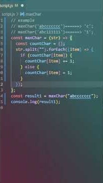 Javascript | Algorithms Most commonly used in string