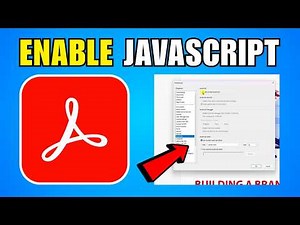How To Enable JavaScript On Adobe Acrobat (2026) (New Update)