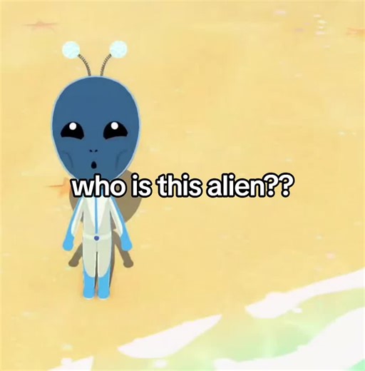 ¡Este alien es tan feo pero lindo!
