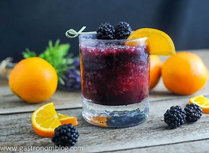 Whiskey Blackberry Smash