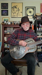 That's the sound of a 1931 National Steel Guitar 🎵🕶️ #bluesguitar #steelguitar #vintageguitar #slideguitar #bluesmusic | Roy Rogers