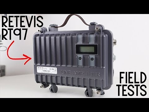 Field Test Of The Retevis RT97 UHF Portable Repeater!